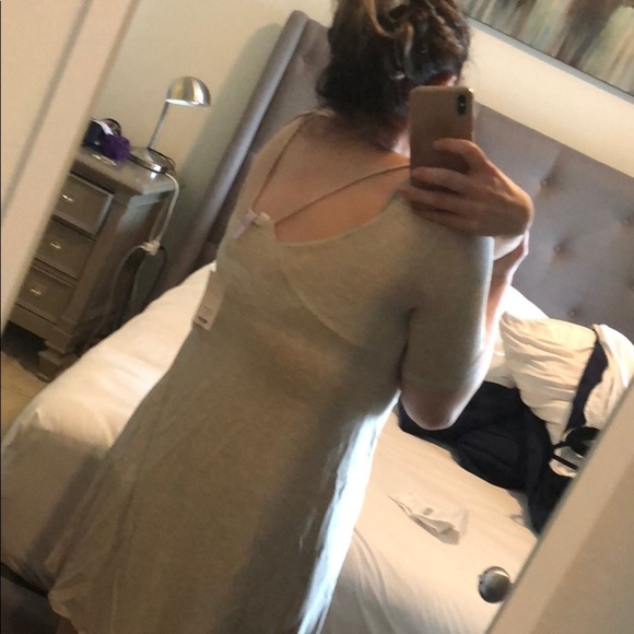 NWT BEIGE Francesca dress size large - Picture 4 of 4